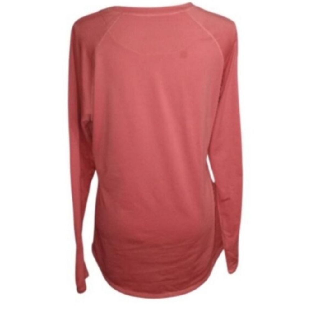 Cuddl Duds Women's Rose Long Sleeve Tee Sz.L EUC. - Picture 4 of 6